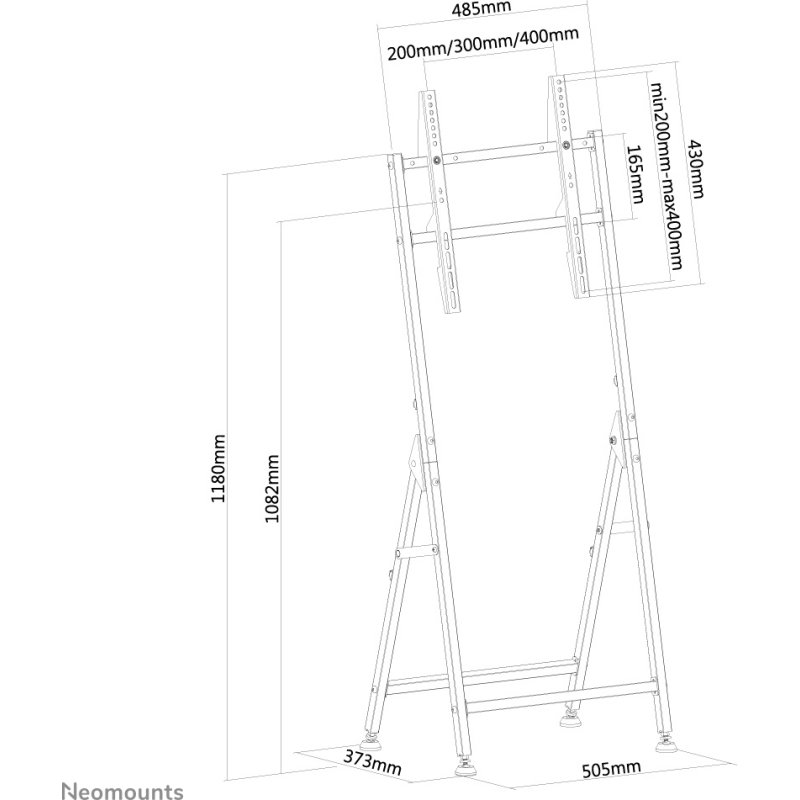 Neomounts PLASMA-M1000 Support au sol pour écran 32-55