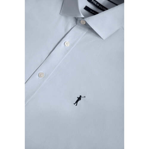 Polo Club - RIGBY GO SHIRT SLIM POPLIN Azul