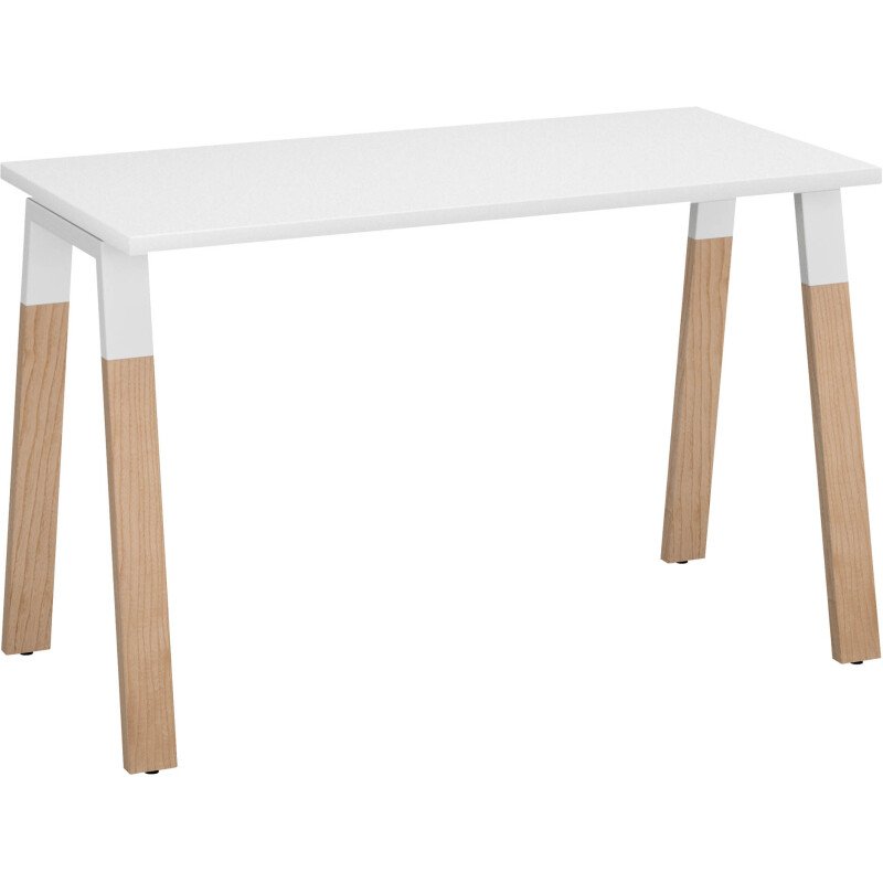Bureau ECLA profondeur 60 cm piètement métal et bois