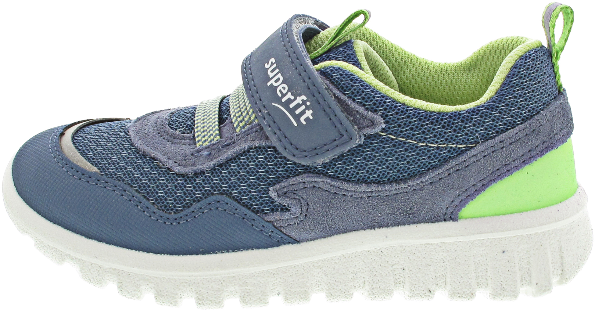 Superfit SPORT7 Halbschuh Klett blau kombi
