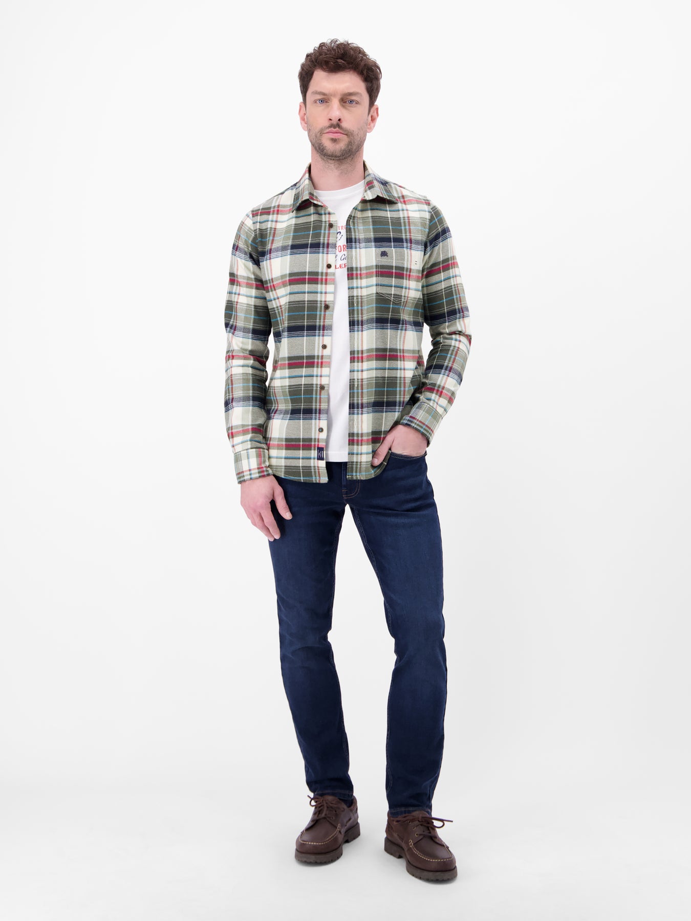 Modisches Karohemd aus Flanell