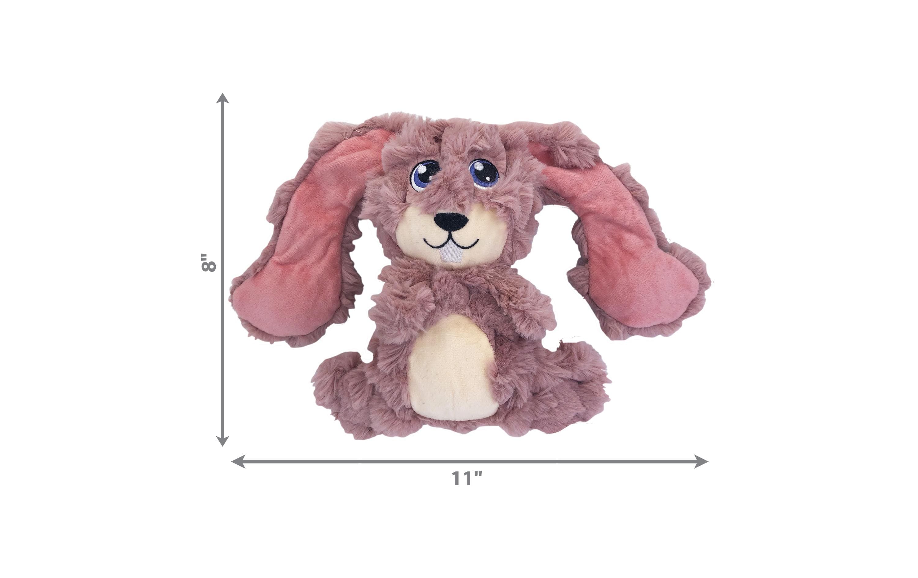 Scrumplez Bunny M, 28 x 7 x 20 cm, rosaApportierspielzeug für ihren Vierbeiner