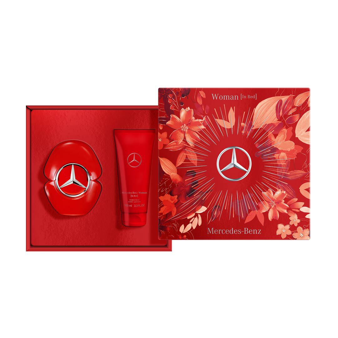 Mercedes-Benz Woman in Red Coffret Eau de Parfum - 1un