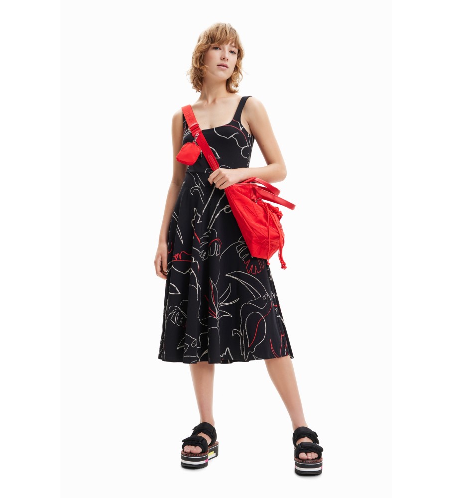 Vestido Desigual Cambridge Preto