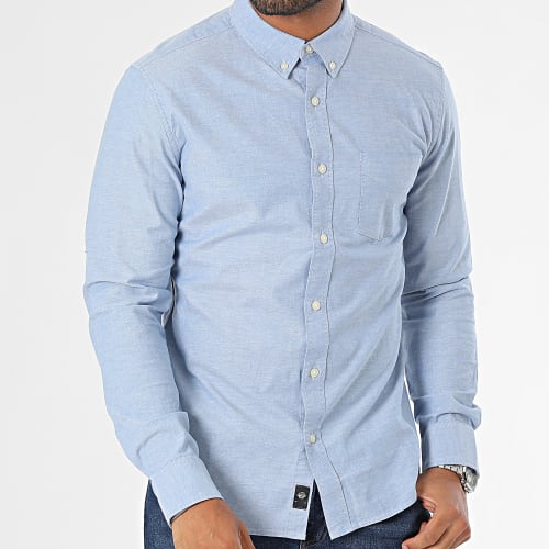 Chemise Manches Longues Slim 29599 Bleu Clair