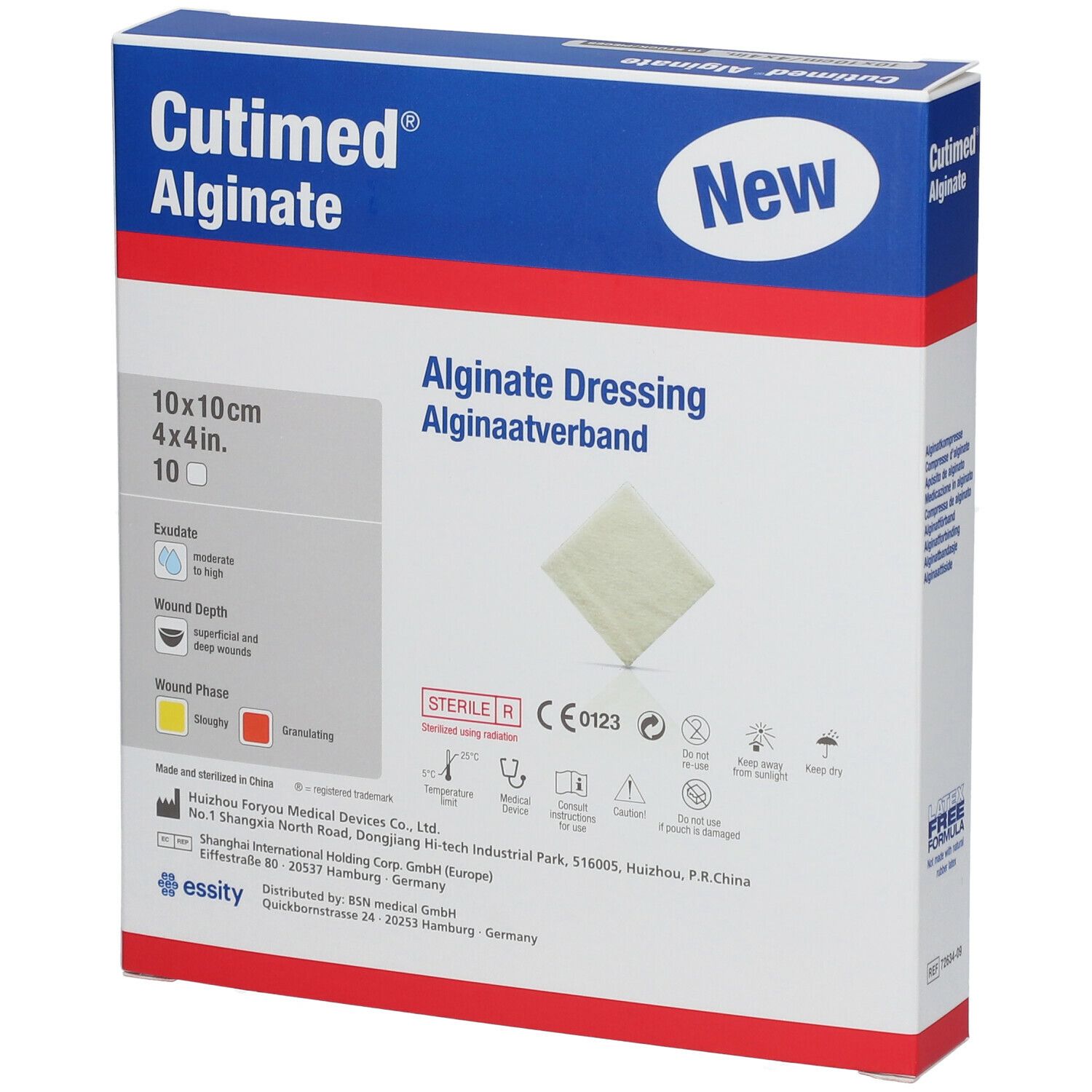 Cutimed® Alginate 10 cm x 10 cm