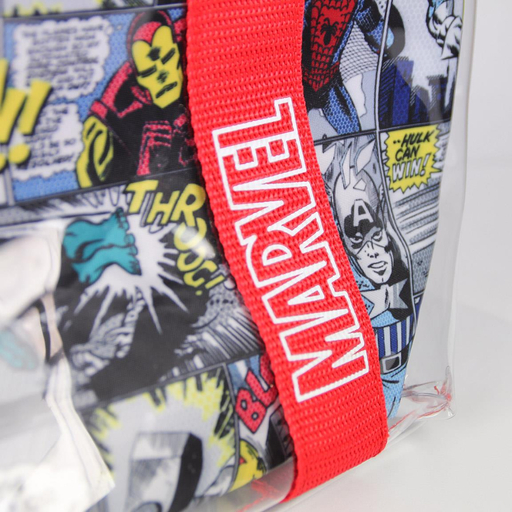 Bolso De Playa Marvel 64552 Transparente