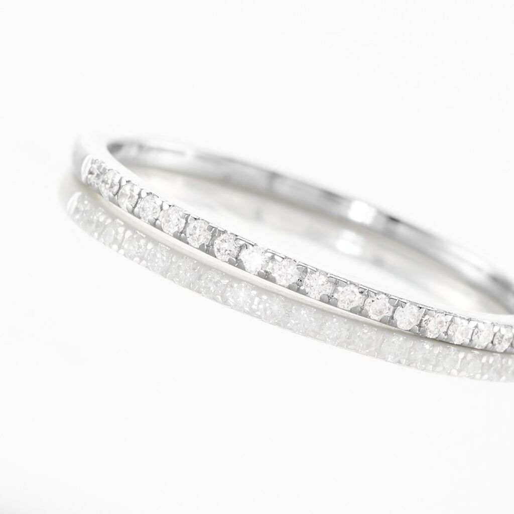 Alliance Lauralee Or Blanc Diamant