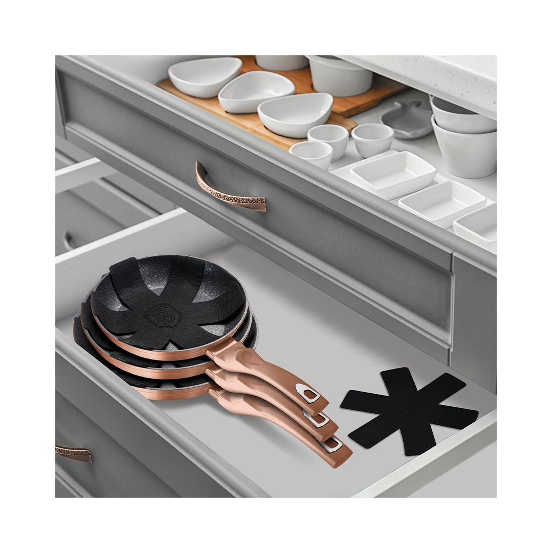 Berlinger Haus Bratpfanne Ø 28cm Rose Gold Edition