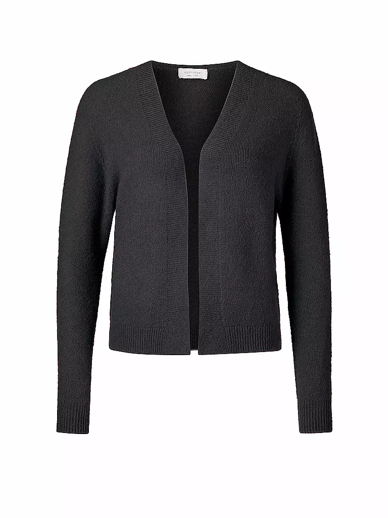 RICH & ROYAL Strickjacke  schwarz
