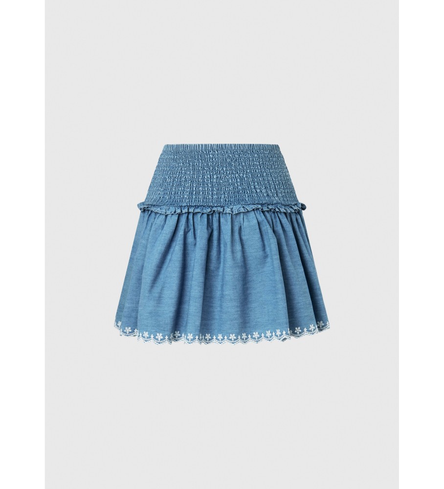 Saia azul Dolly da Pepe Jeans