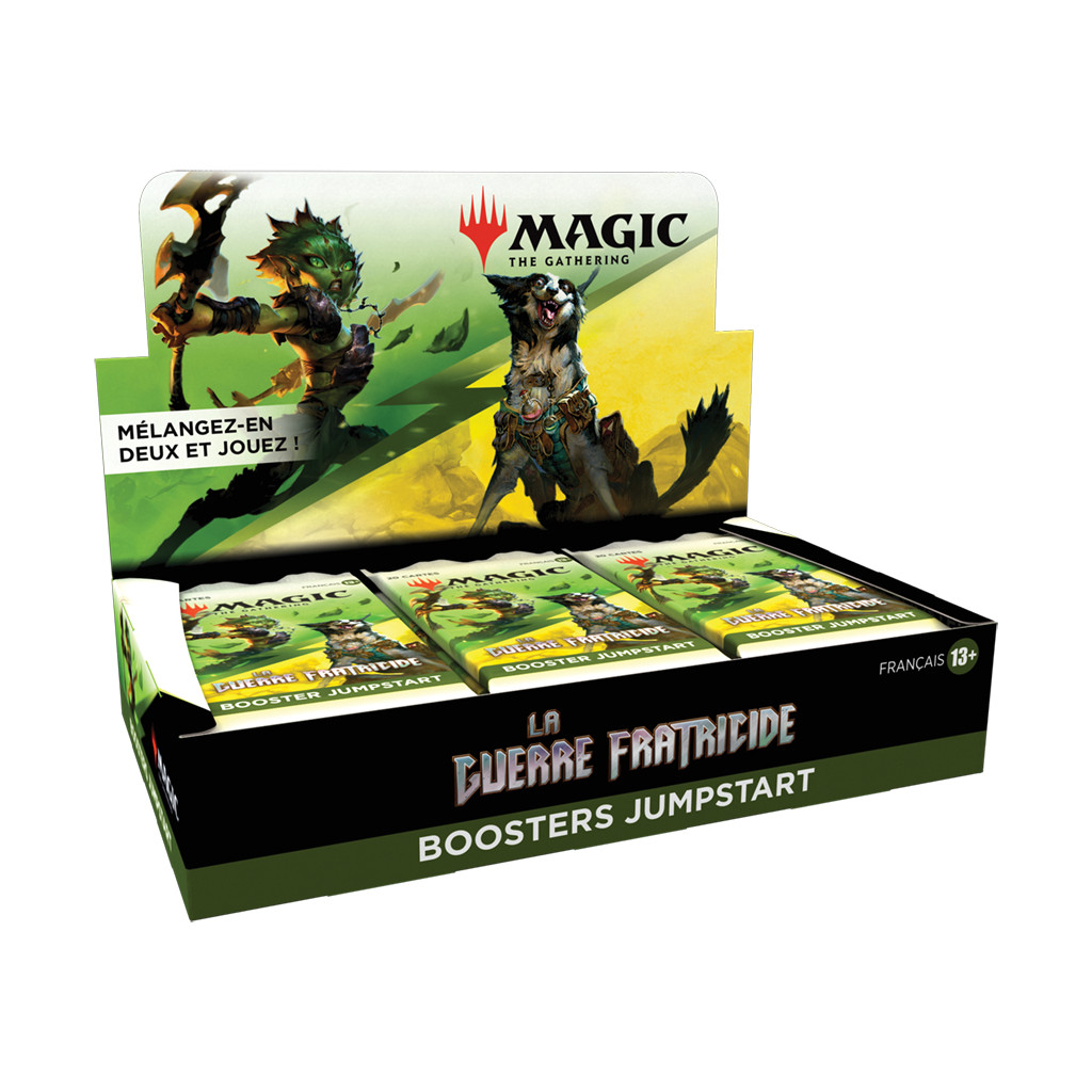 Magic The Gathering : La Guerre Fratricide - Boite de 18 Boosters Jumpstart