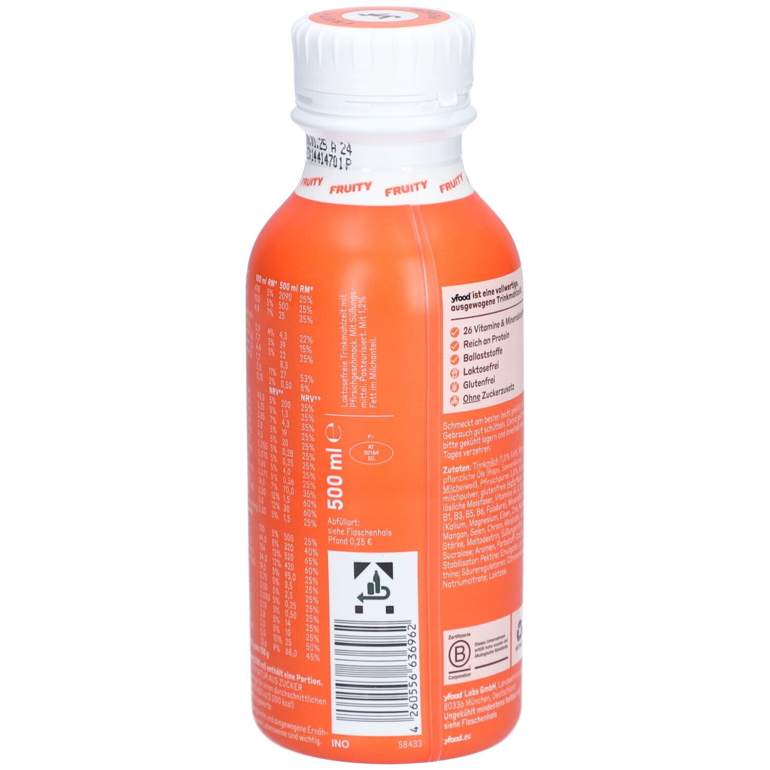 yfood THIS IS FOOD Fruity Peach