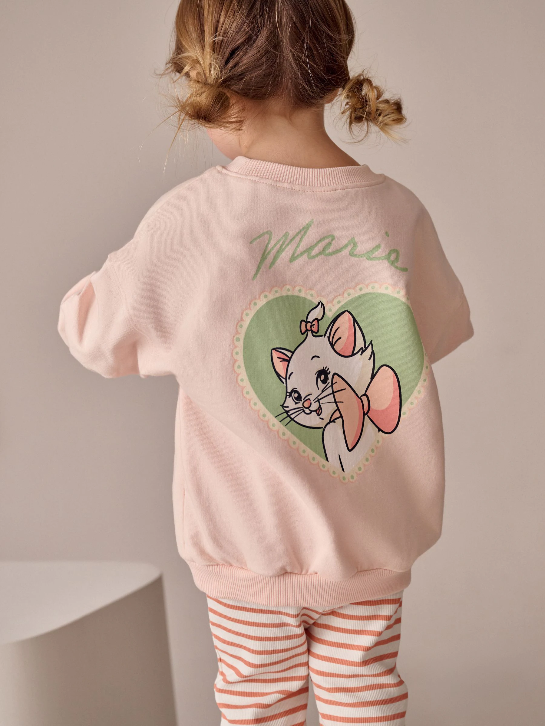 Roze - Disney Aristocats Marie Long Sleeve Top and Leggings Set (3mths-7yrs)