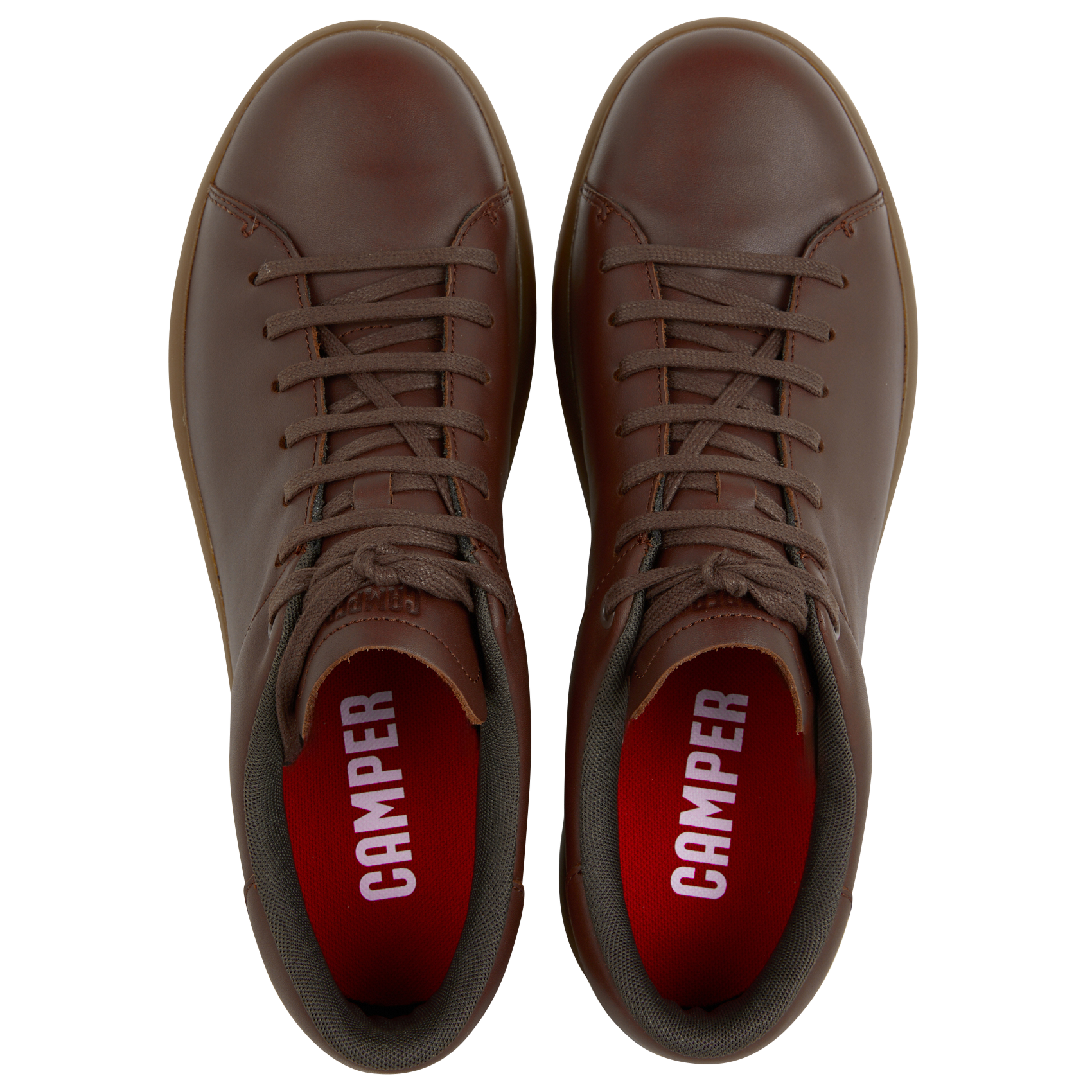 PELOTAS SOLLER - Baskets basses en cuir | Marron