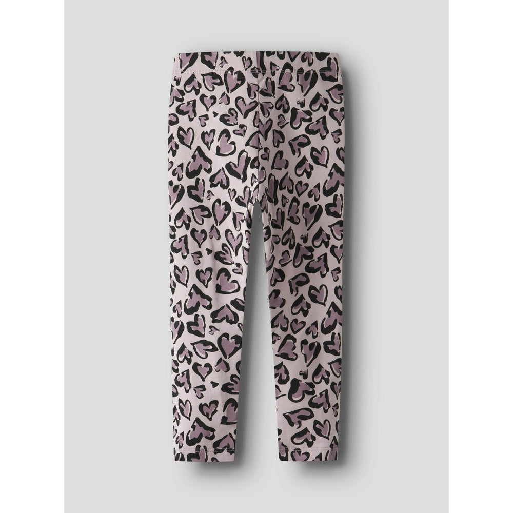 Køb Name It Burnished Lilac Nmfjannina Stitch Leggings Wdi