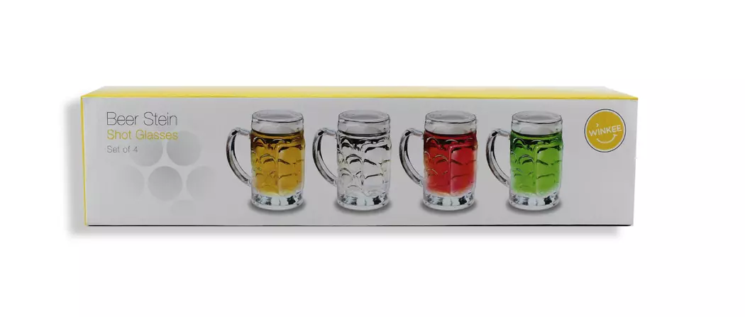 Gläserset - Schnaps Maßkrug 4tlg.