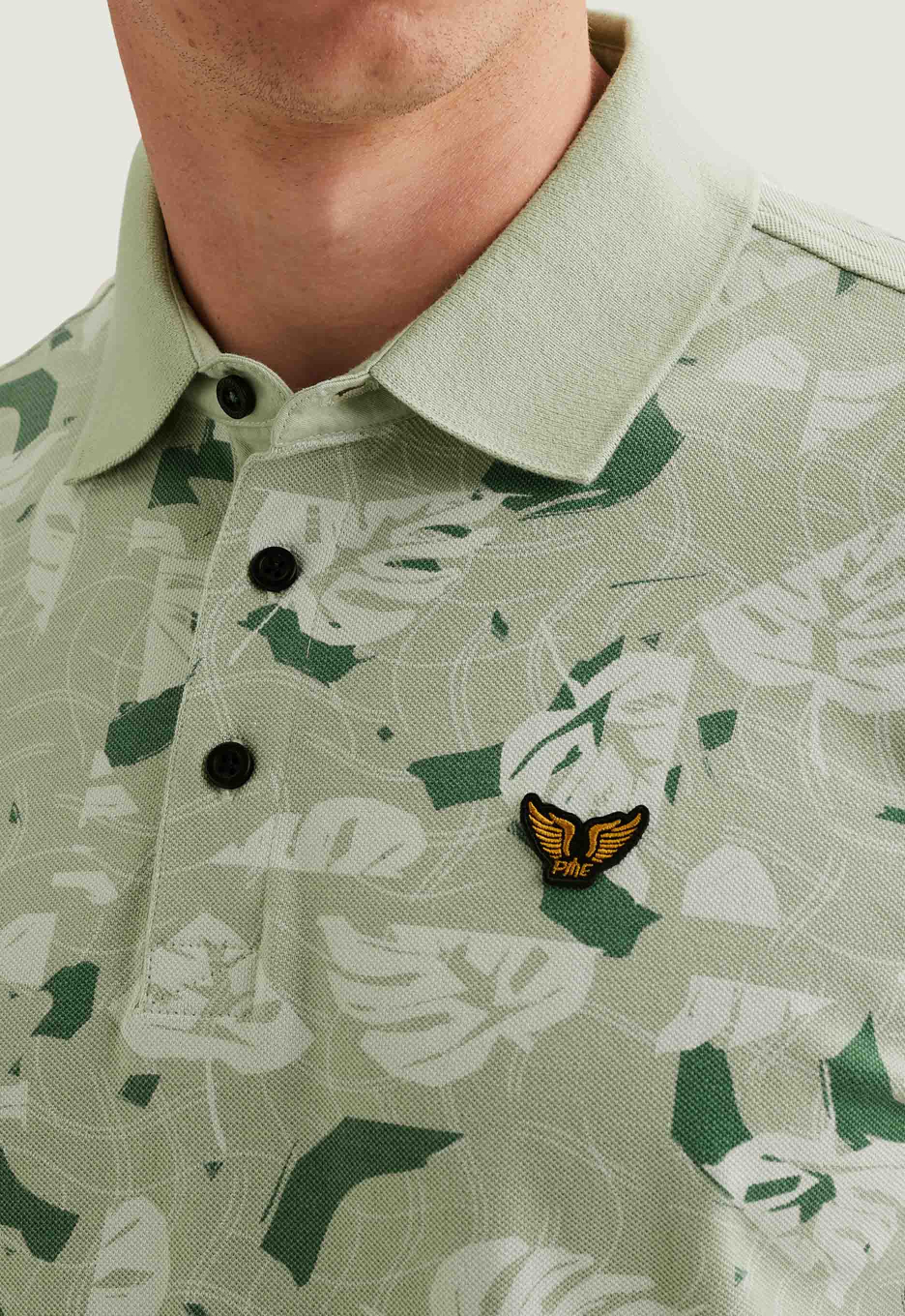 PME Legend Print Piqué Polo