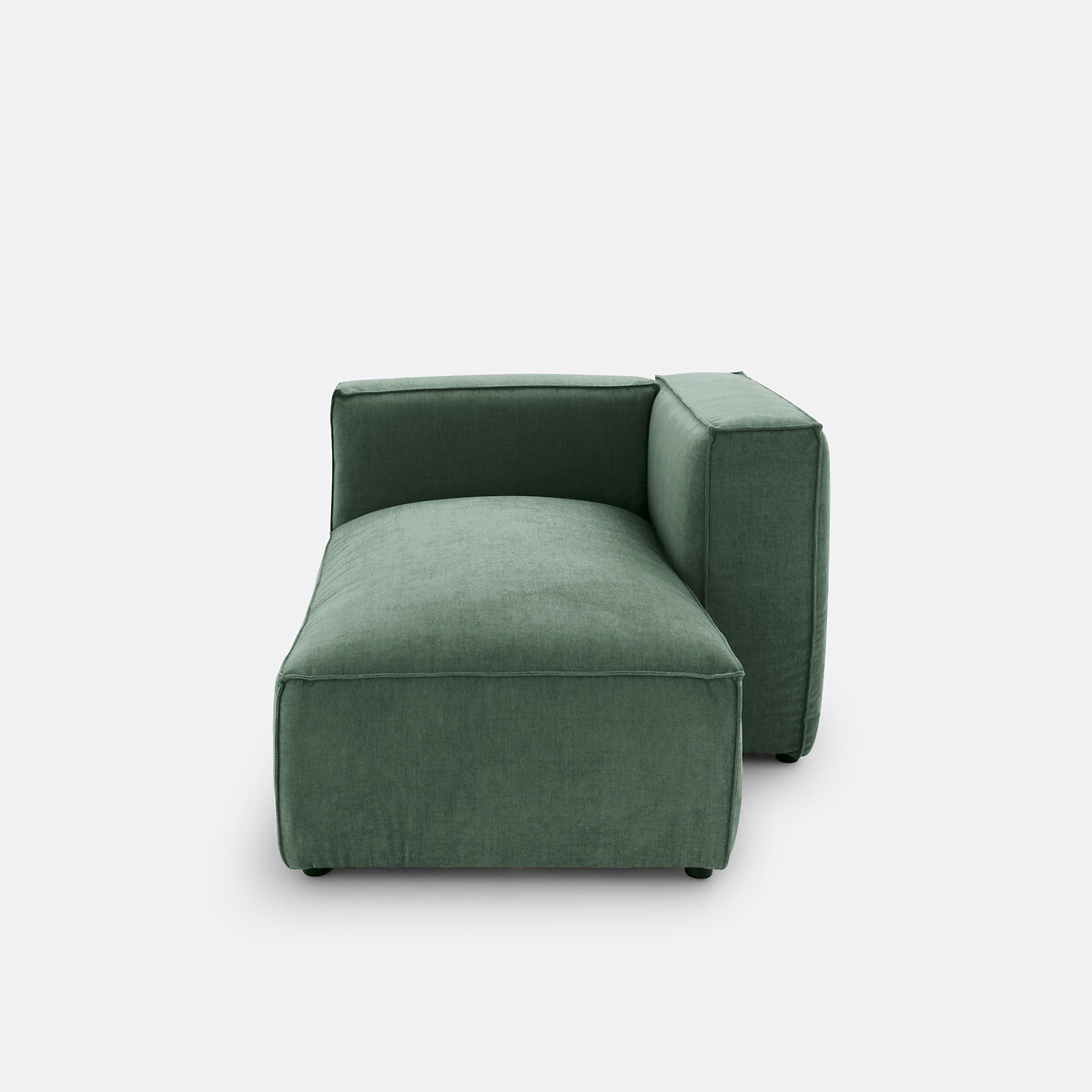 LA REDOUTE INTERIEURS<br>Cadeira modular de veludo texturizado, Seven