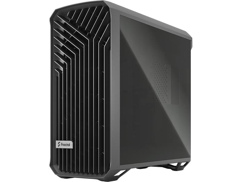Fractal Design PC-Gehäuse Torrent TG Light Grau Elegantes, kompaktes Big-Tower mit Sichtfenster