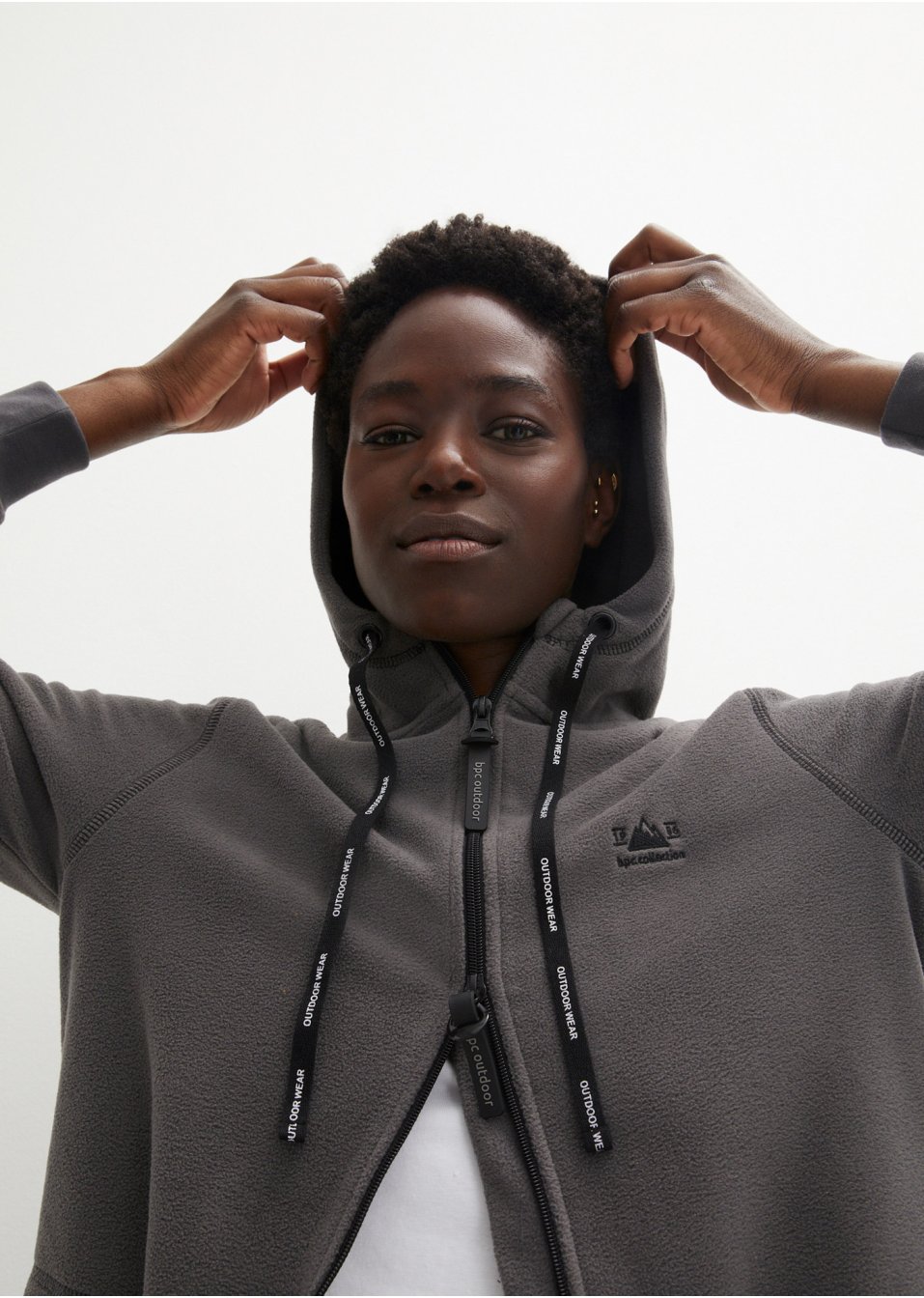 Veste polaire, plus longue