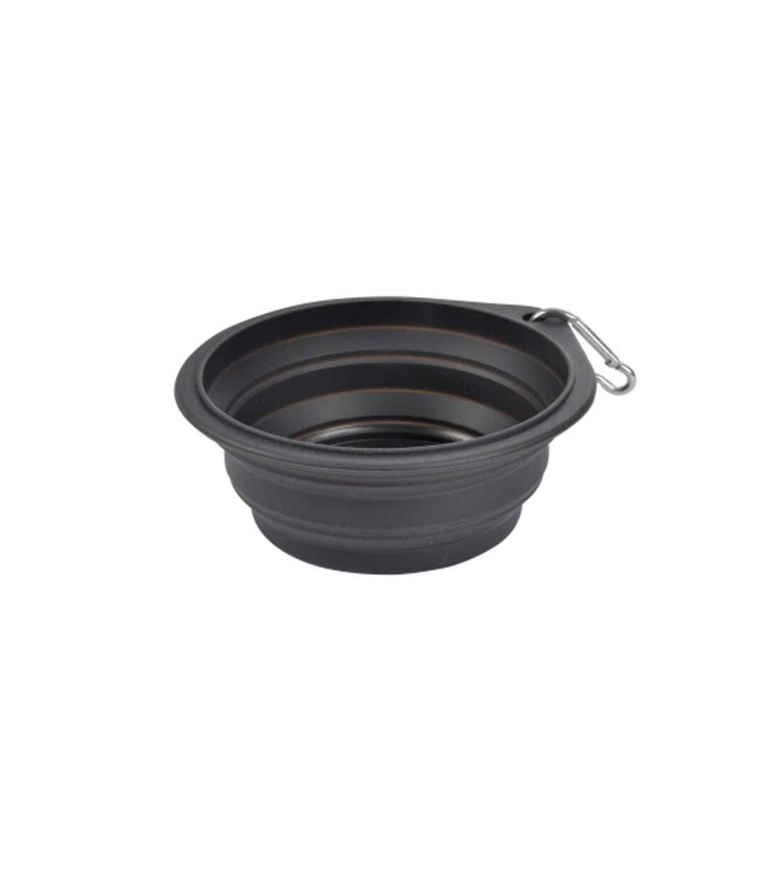 Paris Prix - Gamelle Rétractable Pour Chien voyage 15cm Anthracite
