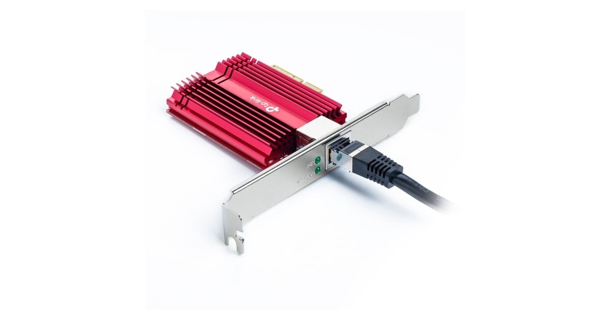 TP-LinkTX401 Gigabit PCI Express Netwerk Adapter netwerkadapter  (Rood)
