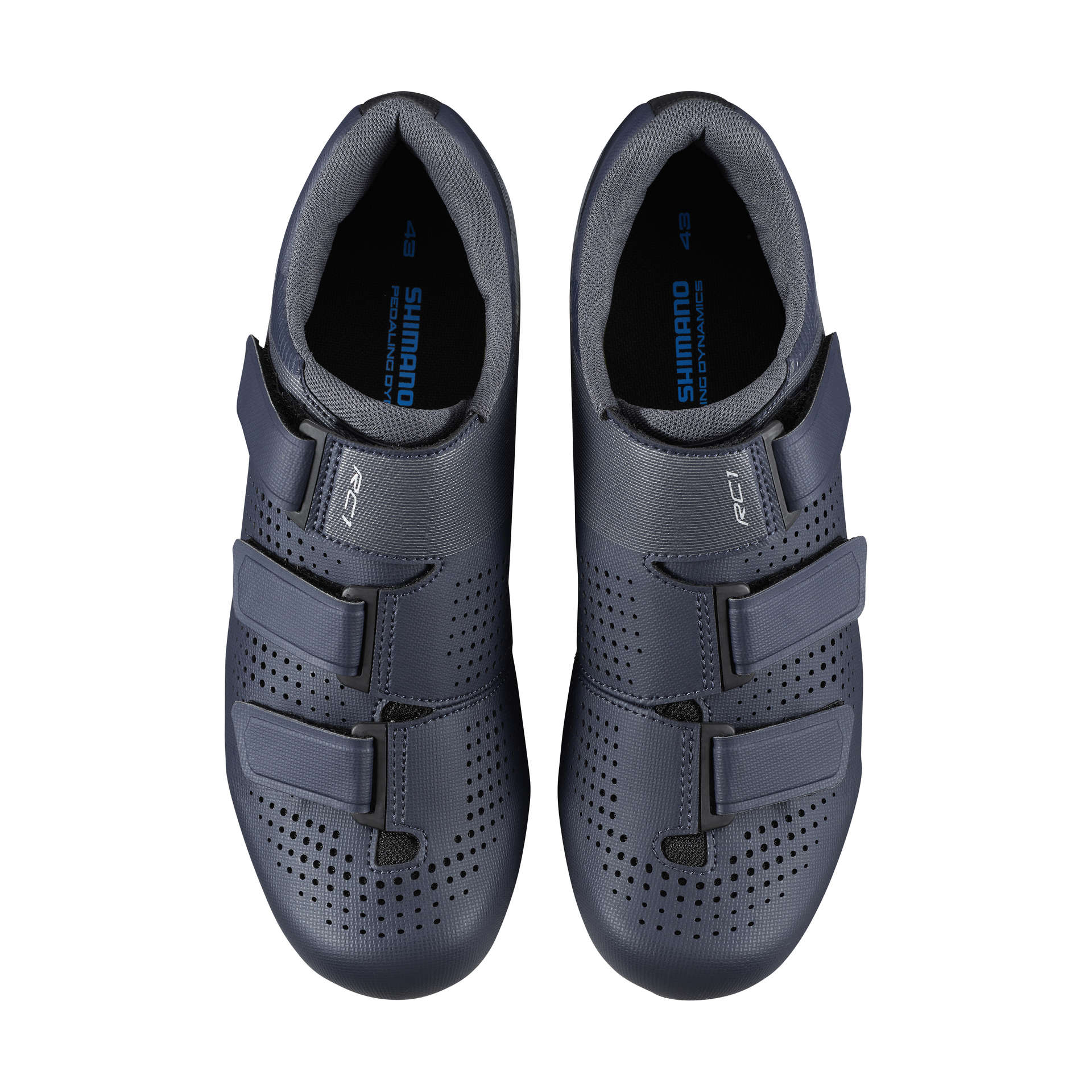 Shimano RC100 Wielrenschoenen Blauw Heren