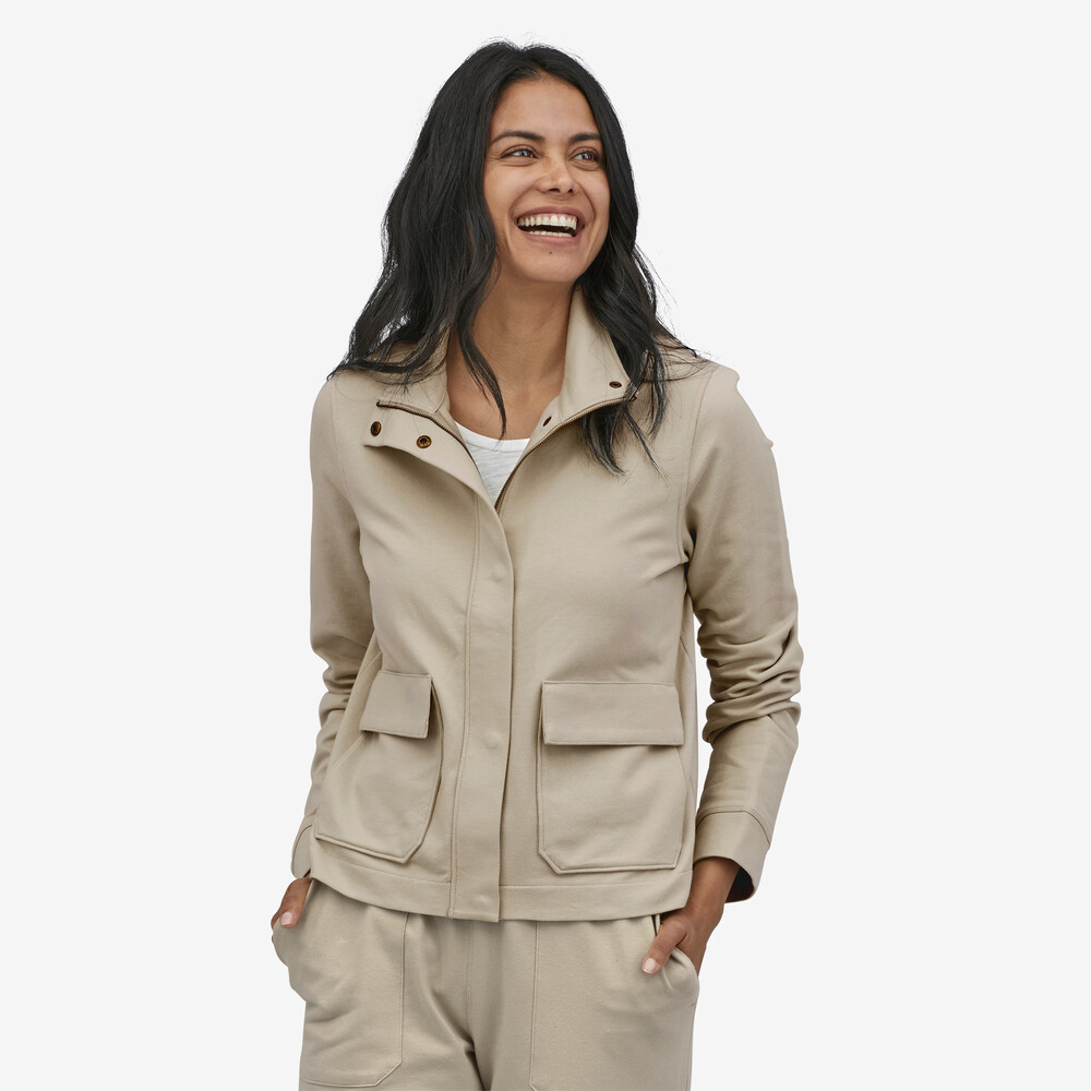 Damen-Hemdjacke aus Bio-Baumwolle zum Kombinieren