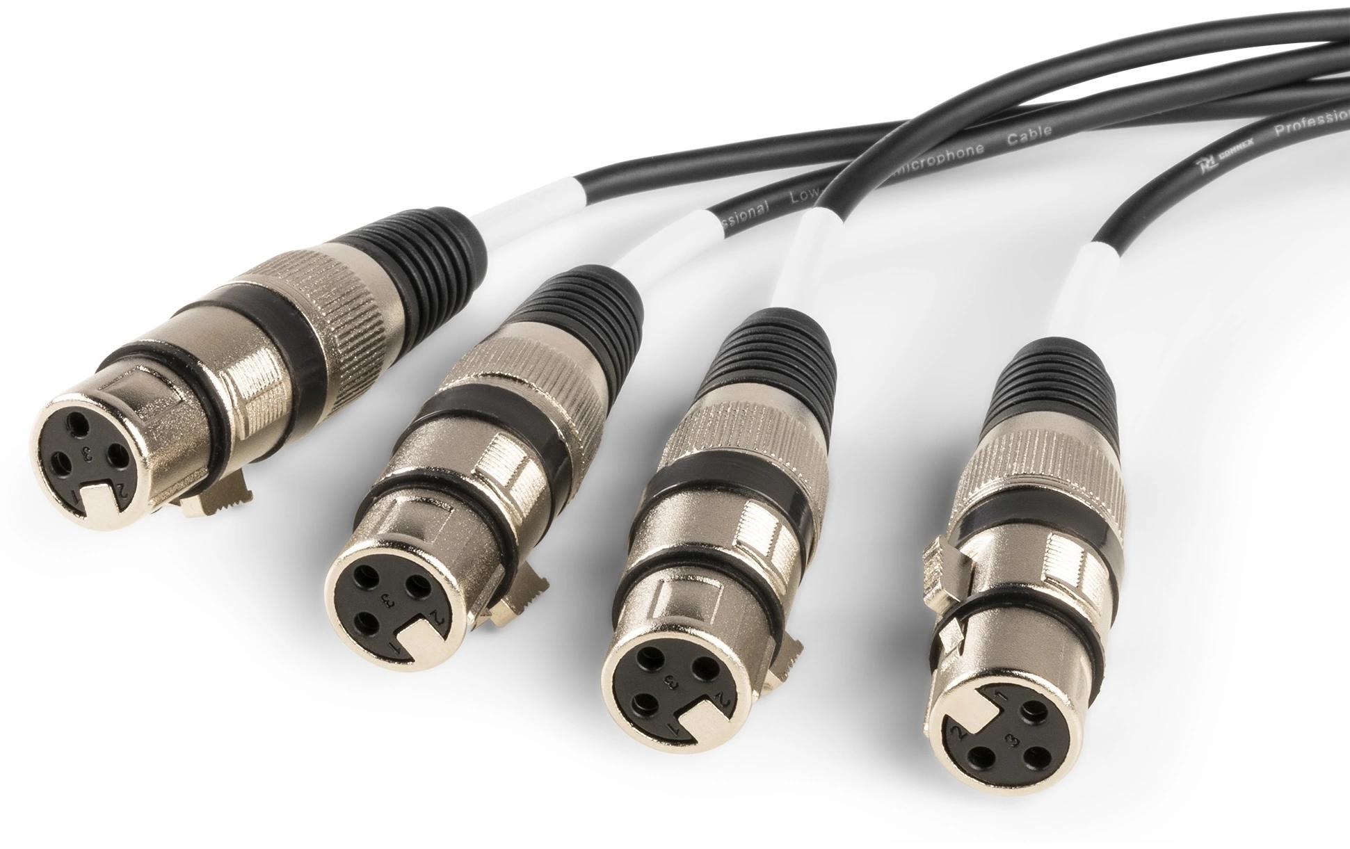 Audio-Kabel CX192 XLR 3 Pole, female - RJ45 0.7 mStagebox 4x XLRf auf RJ45