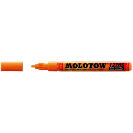 Molotow Permanentmarker ONE4ALL 127 HS, nachfüllbar, 2 mm, dare orange