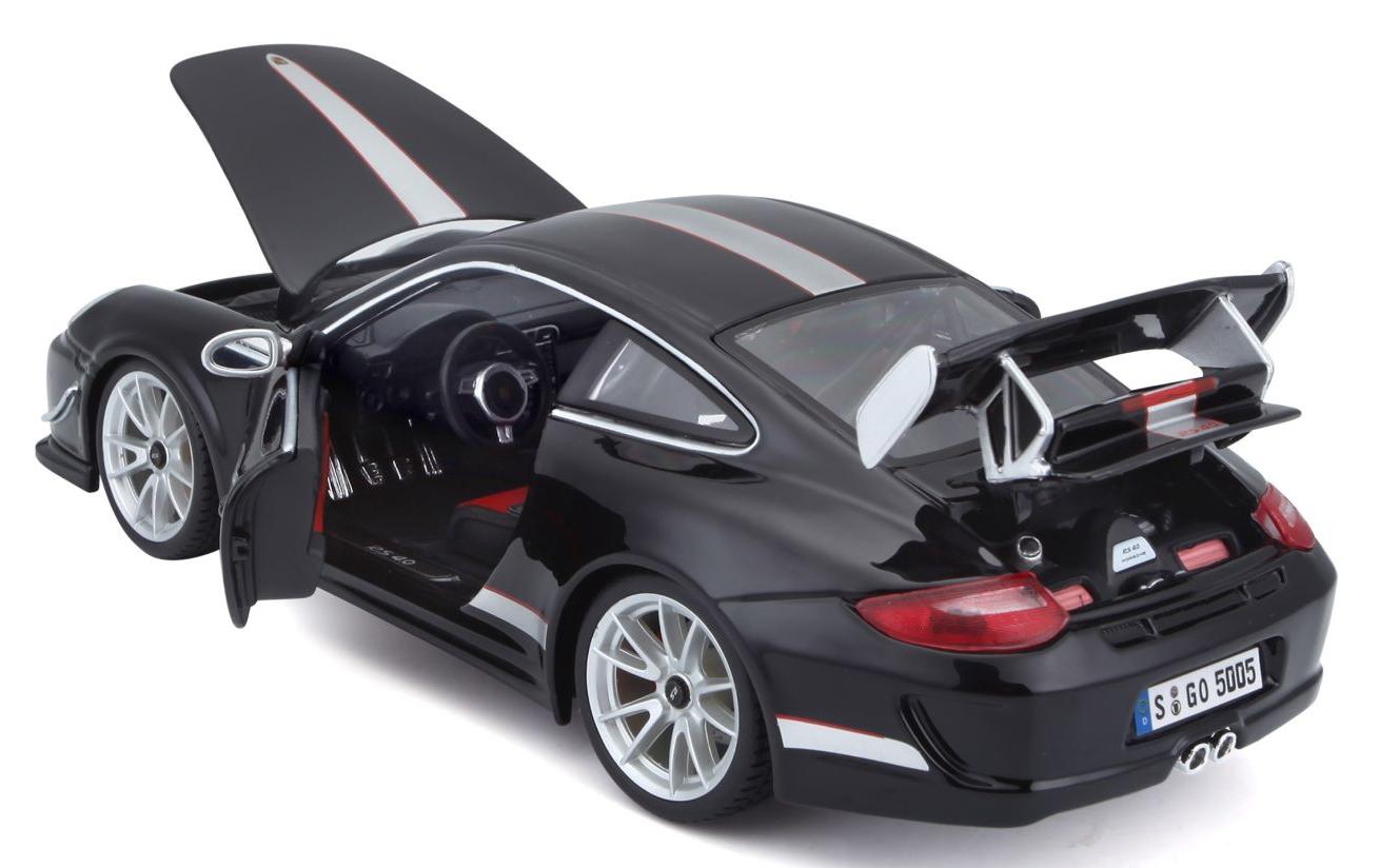Porsche 911 GT3 RS 4.0 Schwarz 1:18Sammlermodell im Massstab 1:18
