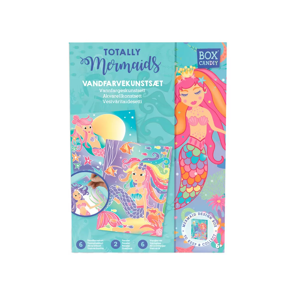 BOX CANDIY Watercolor Art - Totally Mermaids - 1 stk