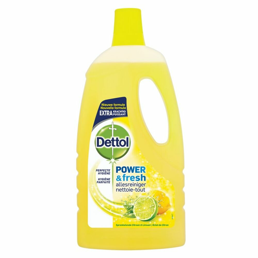 Dettol Allesreiniger Power & Fresh Citroen & Limoen1 liter