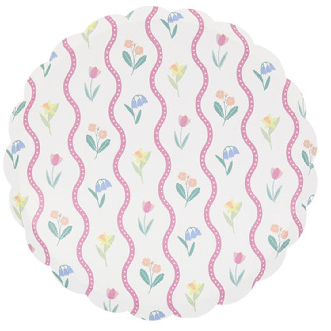 Meri meri bordjes bloomsbury - small - 8st