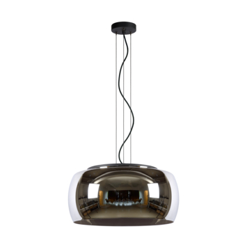 Lucide hanglamp Olivia Fumé Ø50 cm