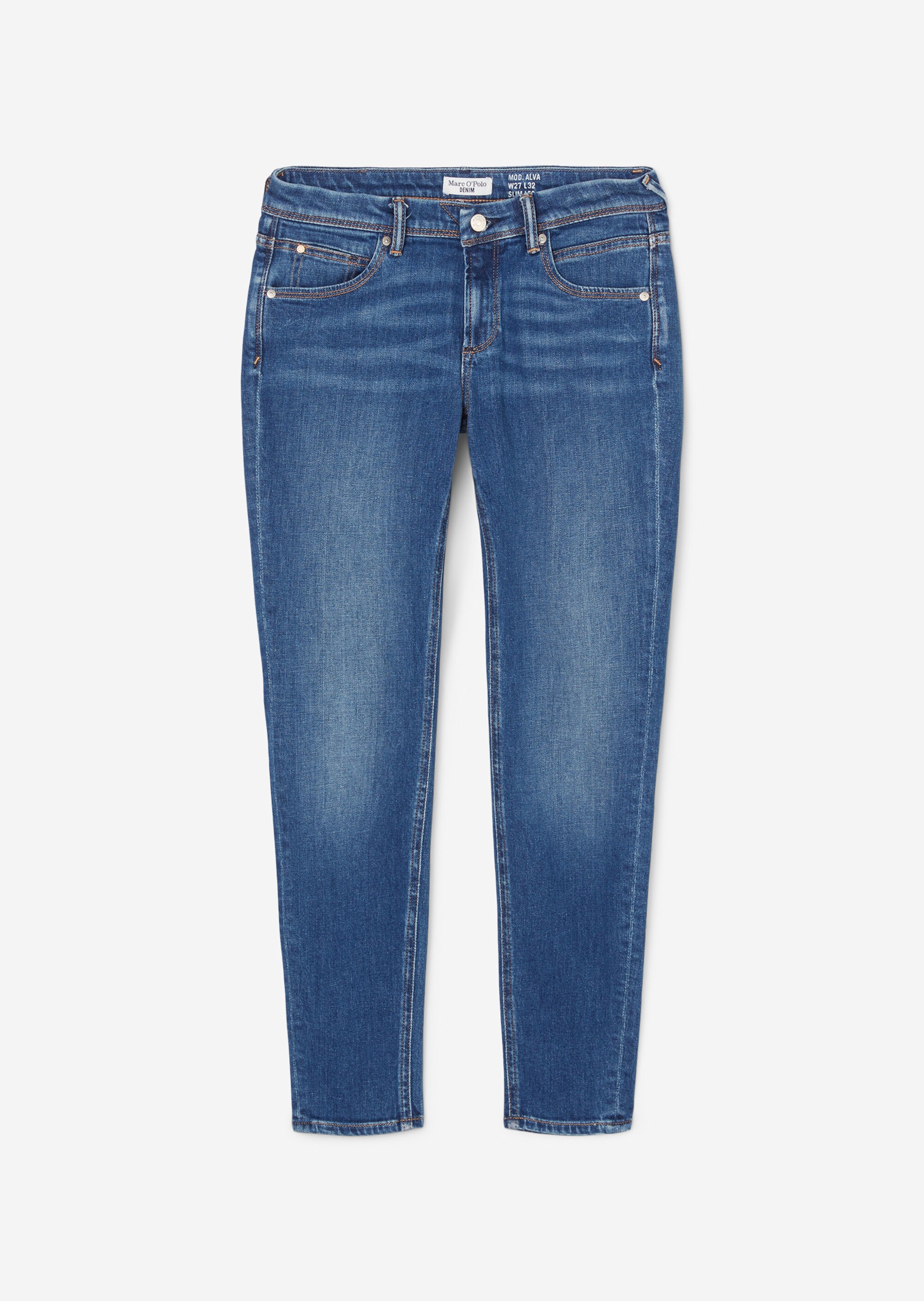 Jeans Modell ALVA slim aus stretchigem Organic Cotton-Mix