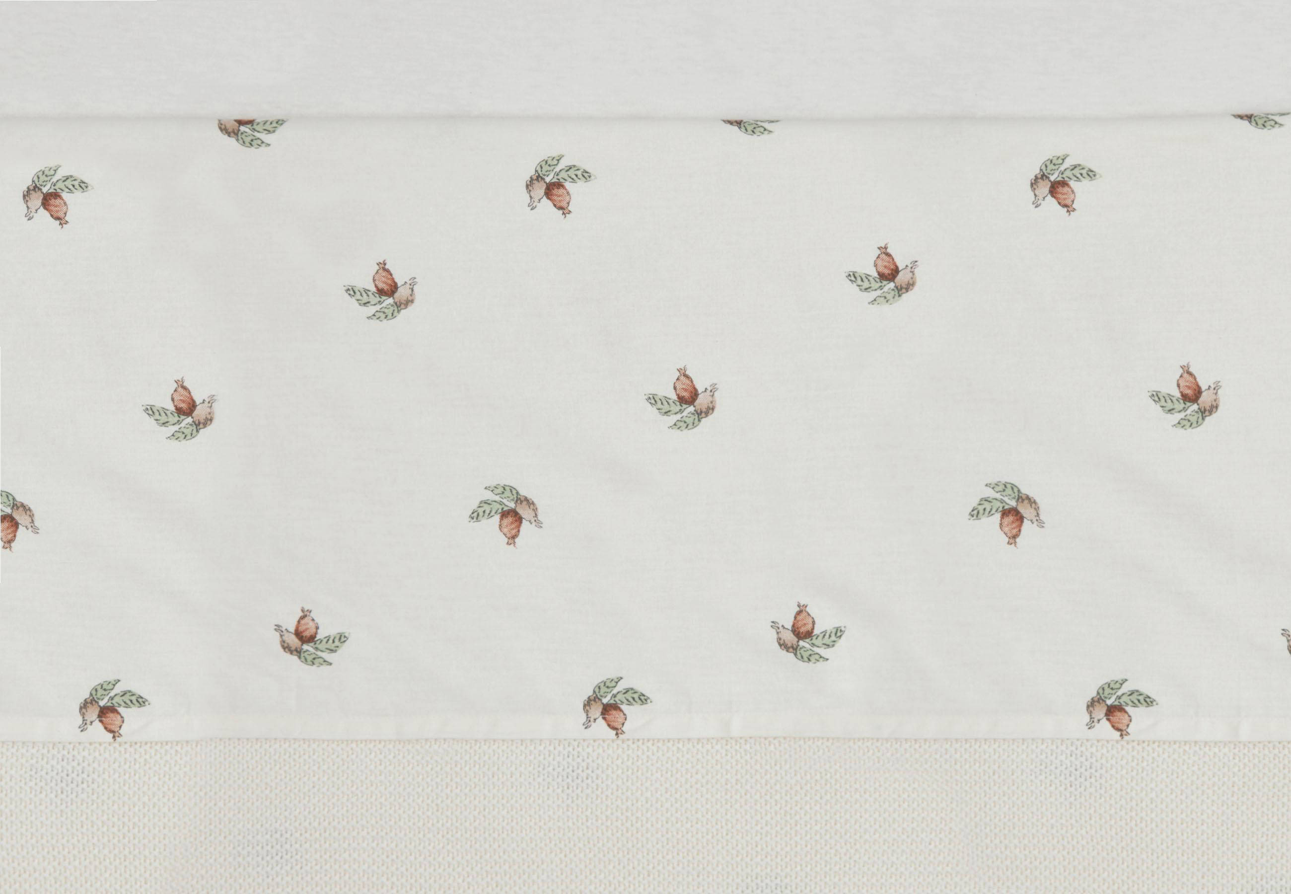Jollein Laken Wieg 75x100cm - Rosehip