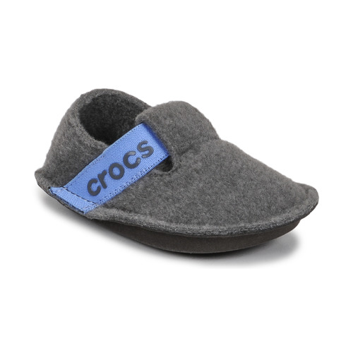 Crocs - CLASSIC SLIPPER K - Gris / Bleu