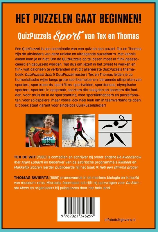 QuizPuzzels Sport - Tex de Wit en Thomas Swierts