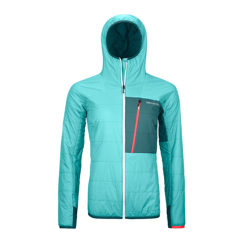 Ortovox SWISSWOOL PIZ DUAN - Veste Femme ice waterfall