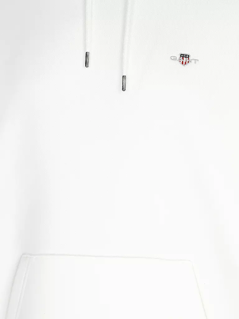 GANT Kapuzensweater - Hoodie weiss