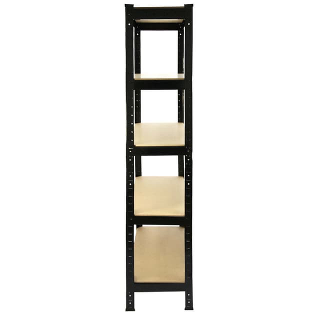8 x T-RAX Sort Metal Racking Enheder 75cm x 150cm x 30cm
