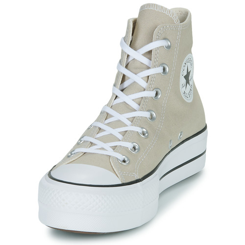 Converse - Chuck Taylor All Star Lift Canvas Seasonal Color - Beige