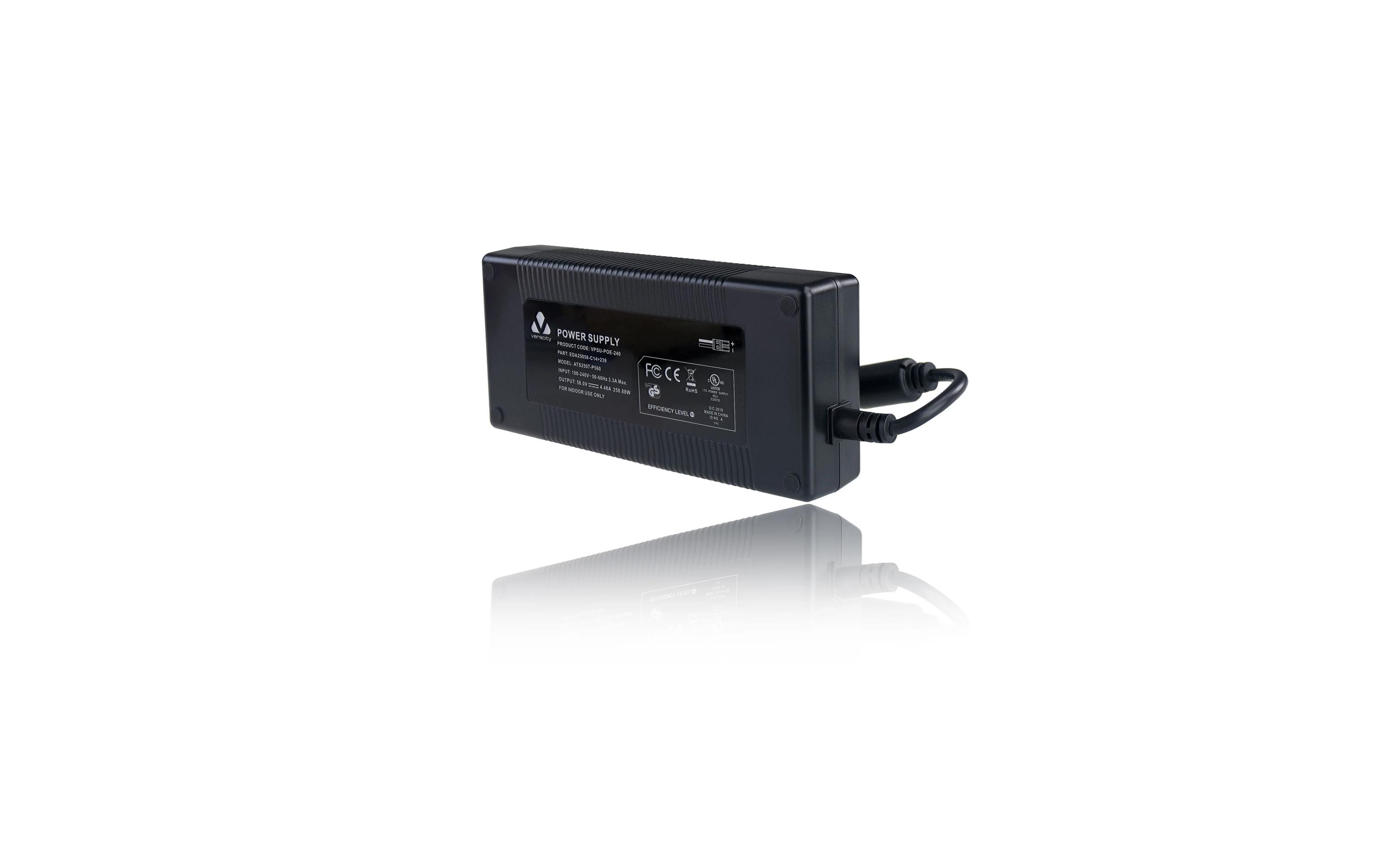 Netzteil 240W POE PSU inkl. Netzkabel<br>240-W-Netzteil für POE-Geräte mit hoher Leistung