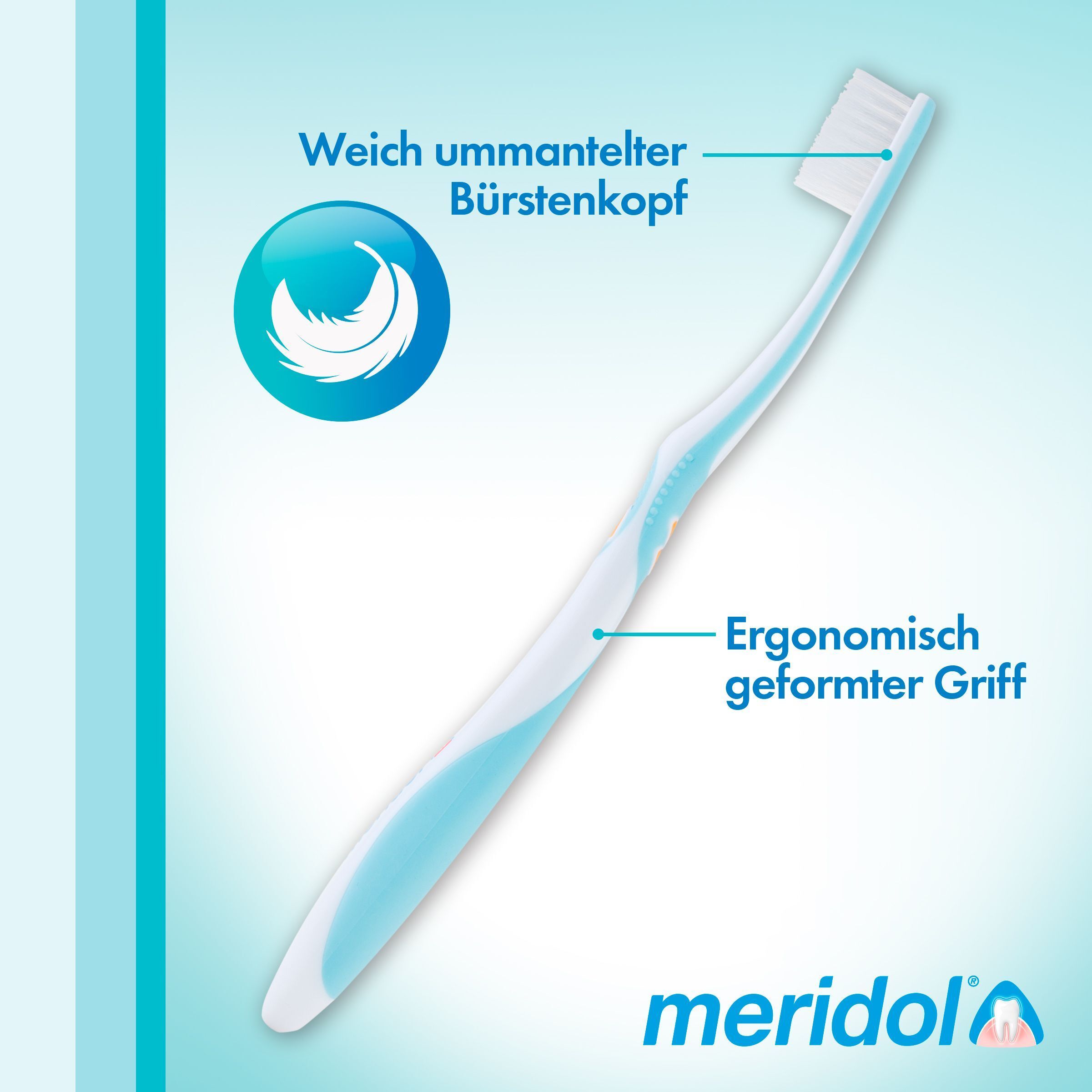 meridol Zahnbürste Zahnfleischschutz, weich