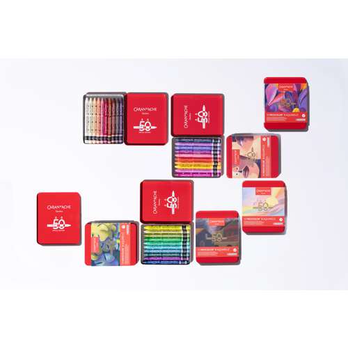 CARAN d'ACHE Neocolor™ II, 50 Jahre-Sets