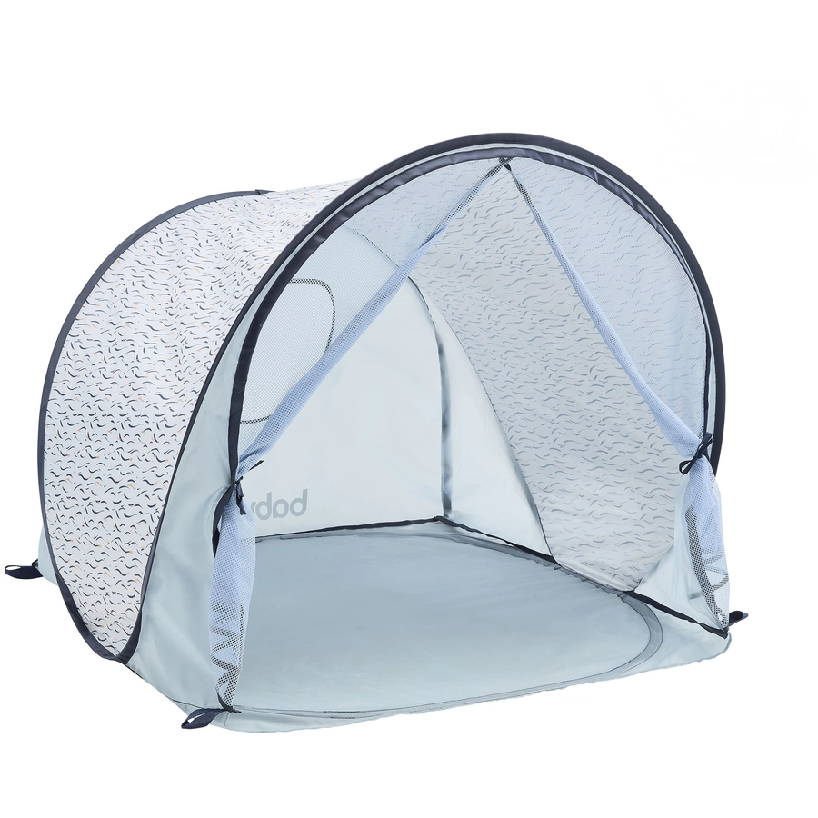 babymoov Strandmuschel Blue Waves mit UV-Schutz 50+