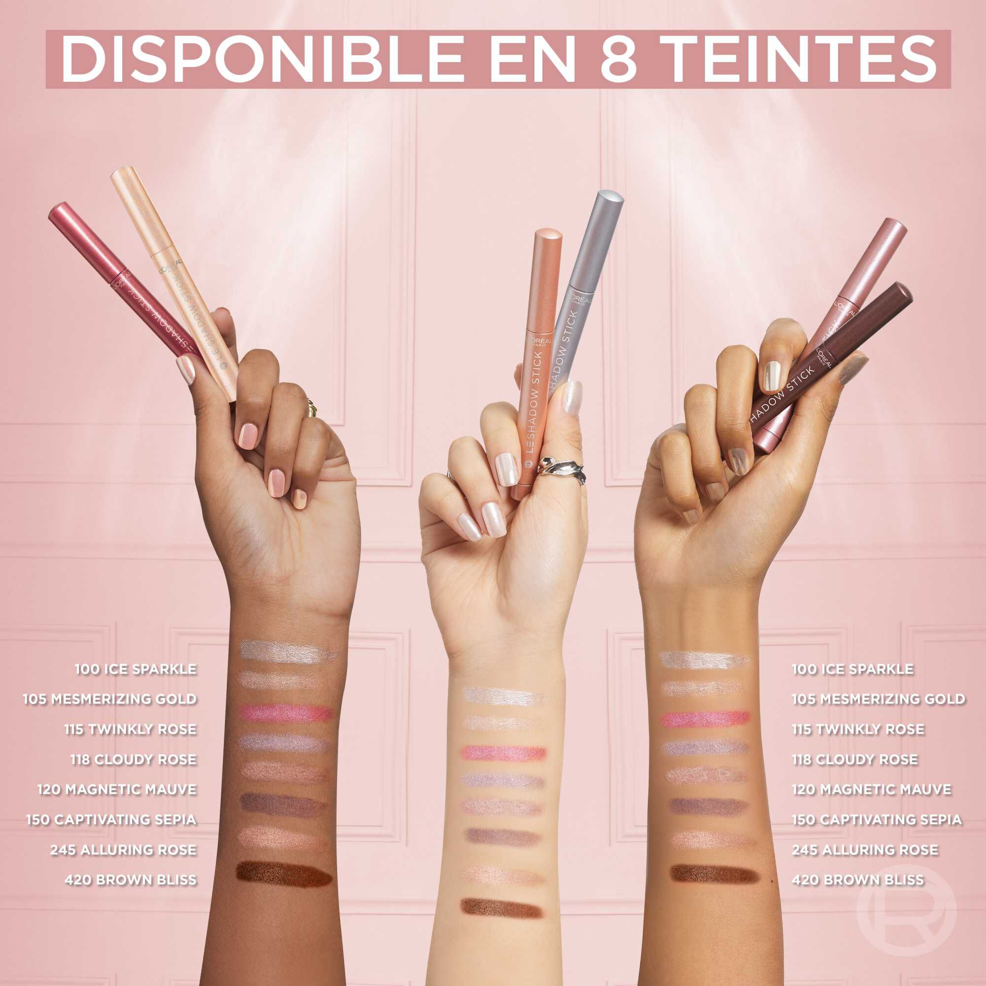 Fard à Paupières Longue Tenue 20H - 105 Mesmerizing Gold |Paradise Le Shadow Stick