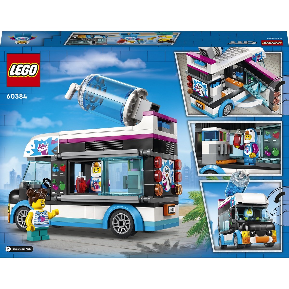 Camion à granités du pingouin Lego City 60384